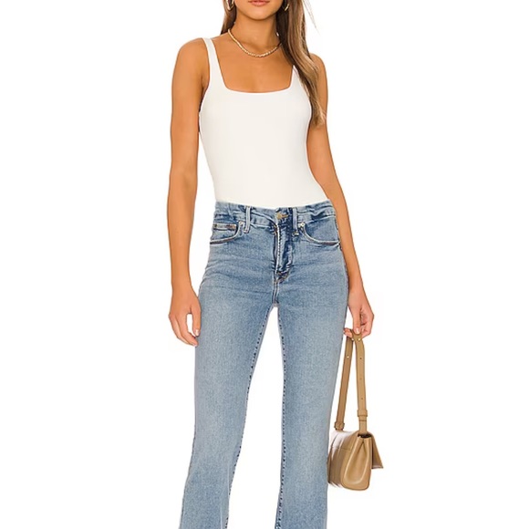 NWT Good American White Scuba Bodysuit - Picture 4 of 7